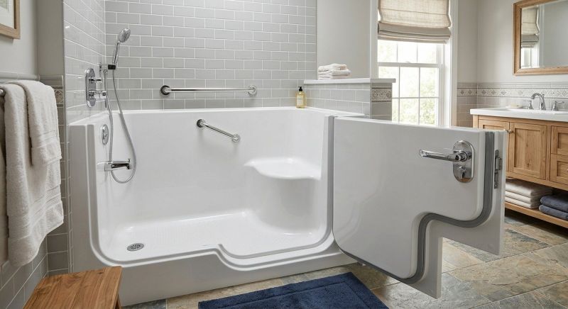 Elderly Bathtub Installation