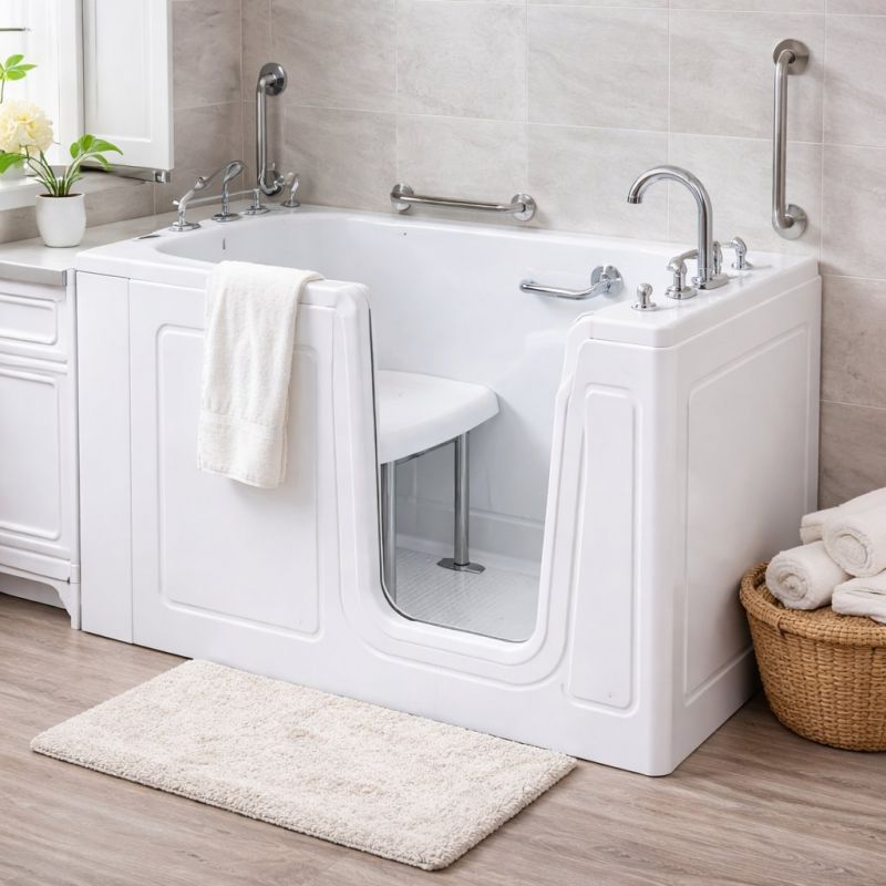 Elderly Bathtub Installation